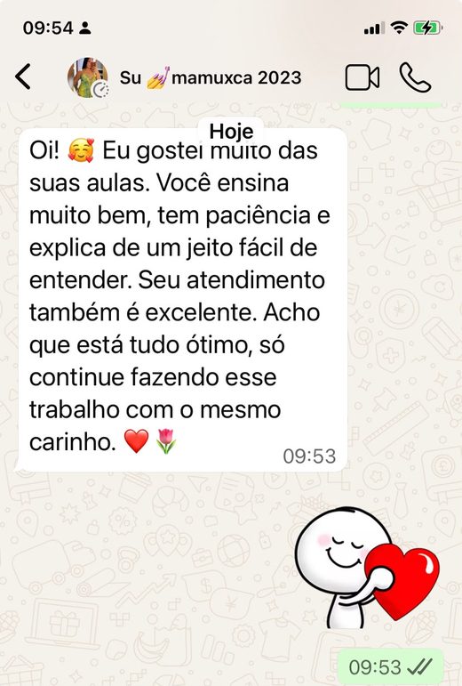 Depoimento de cliente